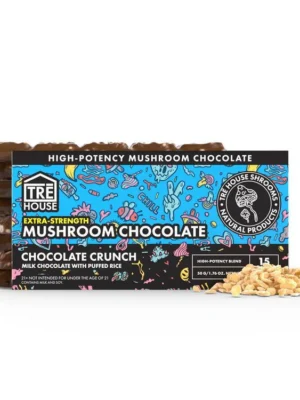 Chocolate Crunch Extra-Strength Mushroom Chocolate Bar