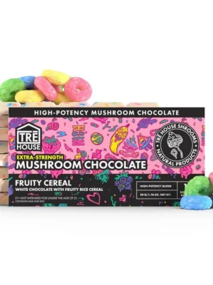 Fruity Cereal Extra-Strength Mushroom Chocolate Bar