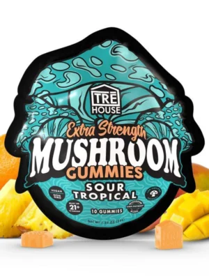 Sour Tropical Extra-Strength Mushroom Gummies