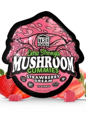 Strawberry Dream Extra-Strength Mushroom Gummies